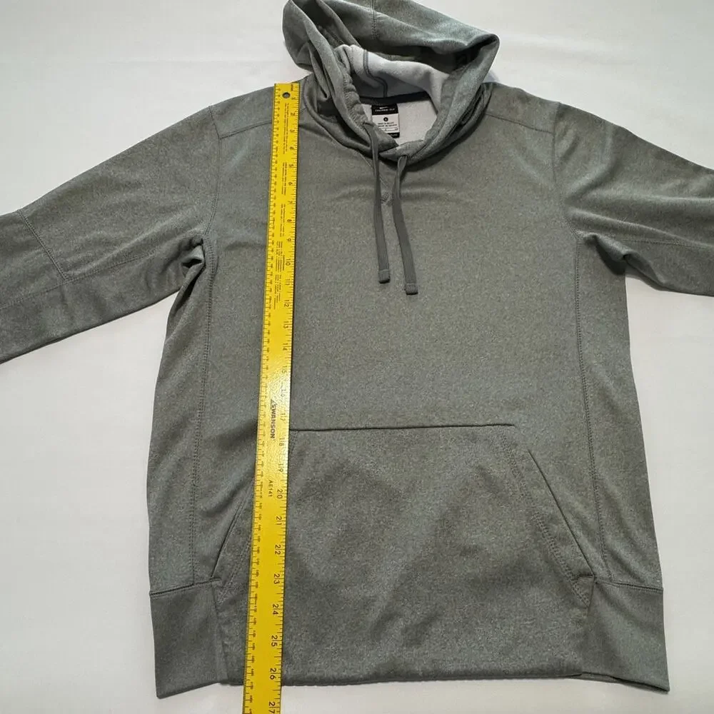 Nike Therma-FIT Gray Pullover Hoodie Small Athletic Sweatshirt Mens Gym